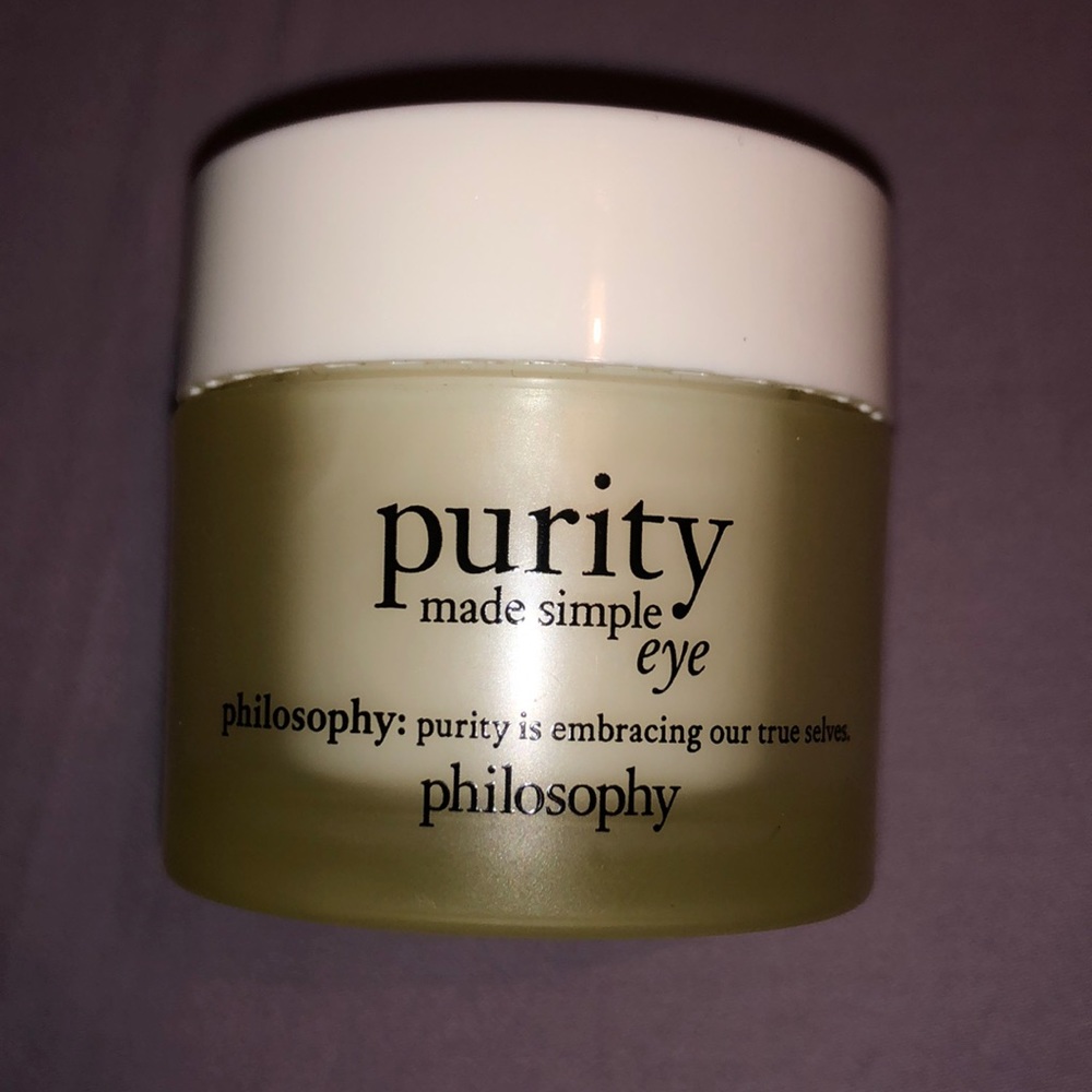 purity eye cream